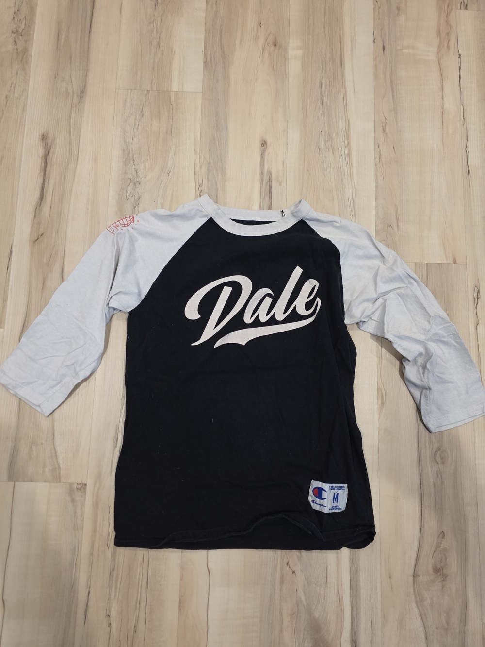Champion Pitbull 2018 Concert Black and Light Gray 'Dale' Raglan Tee